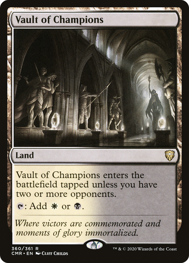 Vault of Champions (CMR-360) [Commander Legends]