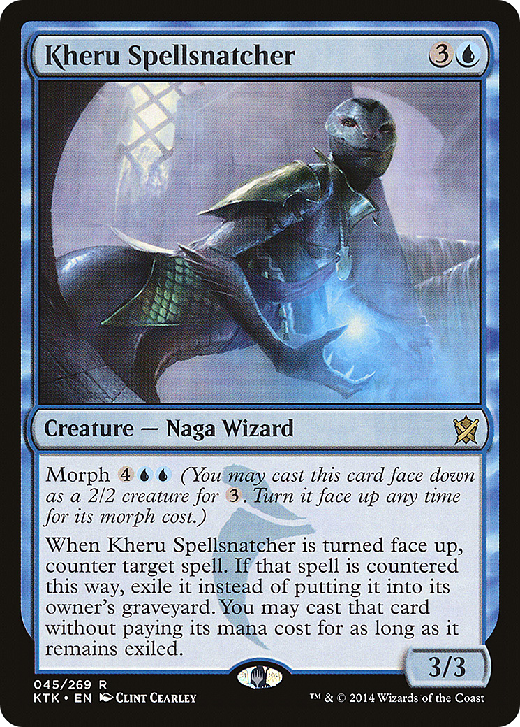 Kheru Spellsnatcher (KTK-045) [Khans of Tarkir]