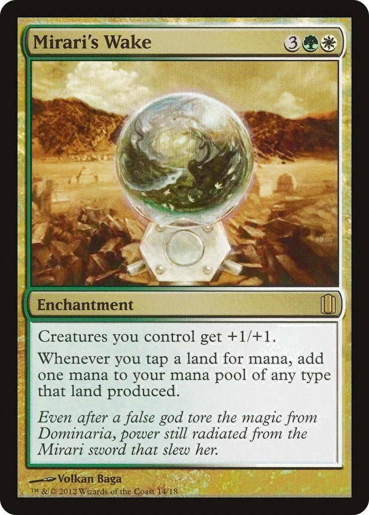 Mirari's Wake (CM1-014) [Commander's Arsenal] Foil