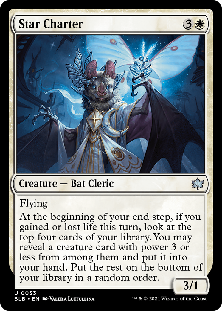Star Charter (BLB-033) [Bloomburrow] Foil