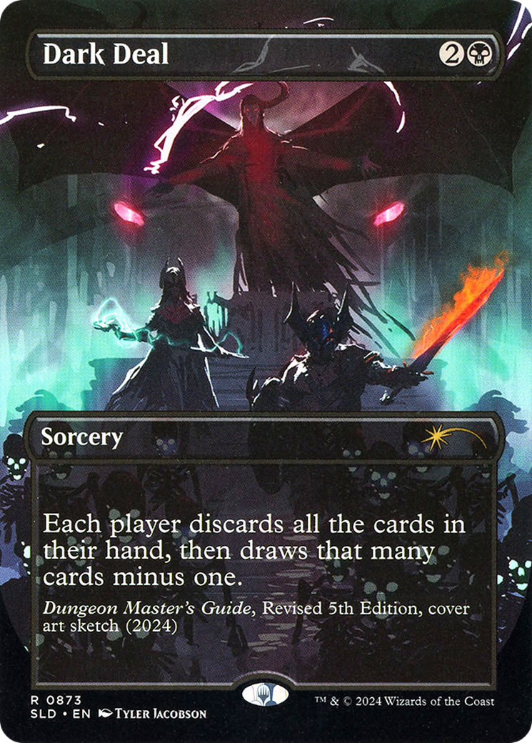 Dark Deal (SLD-873) [Secret Lair Drop] (Borderless) Foil