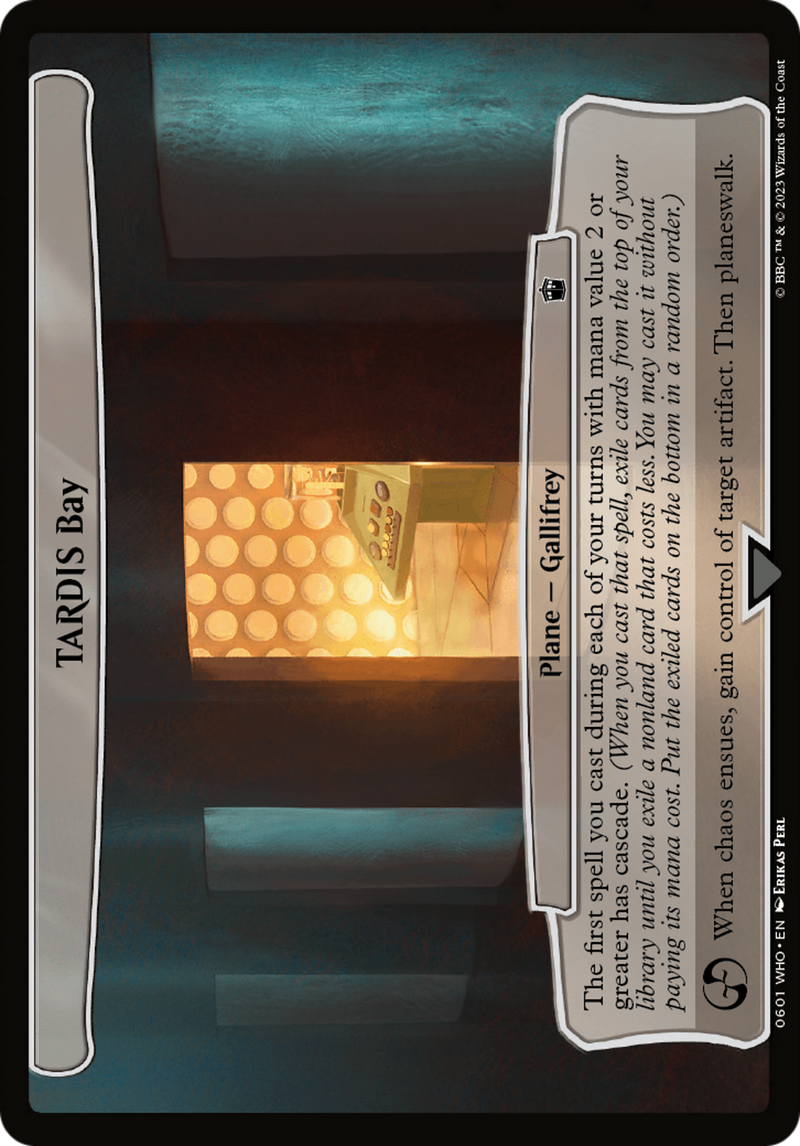 TARDIS Bay (WHO-601) [Doctor Who]