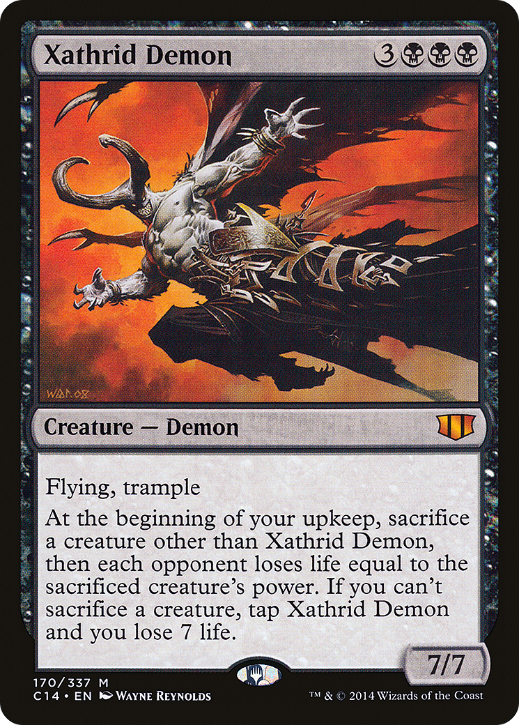 Xathrid Demon (C14-170) [Commander 2014]