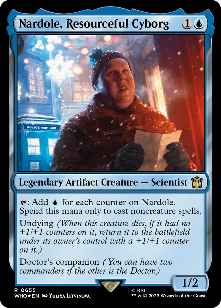 Nardole, Resourceful Cyborg (WHO-655) [Doctor Who] Foil