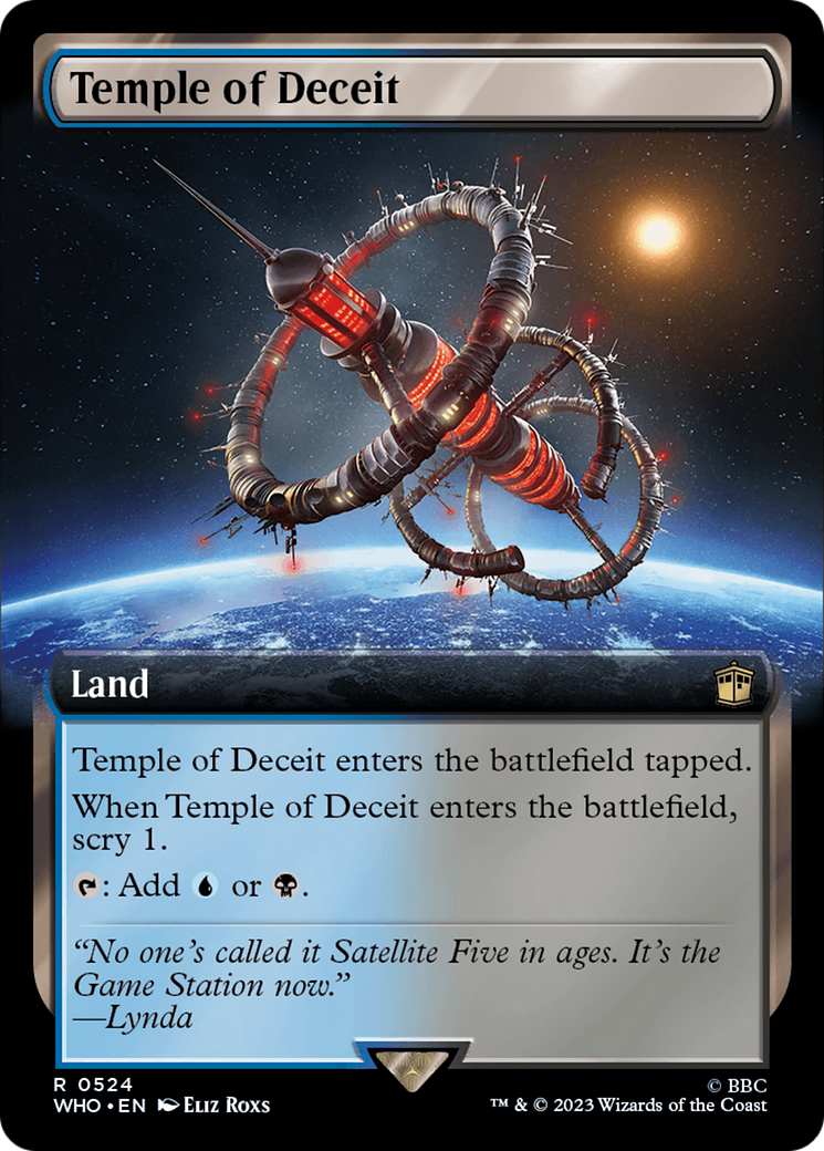 Temple of Deceit (WHO-524) [Doctor Who]: (Extended Art)