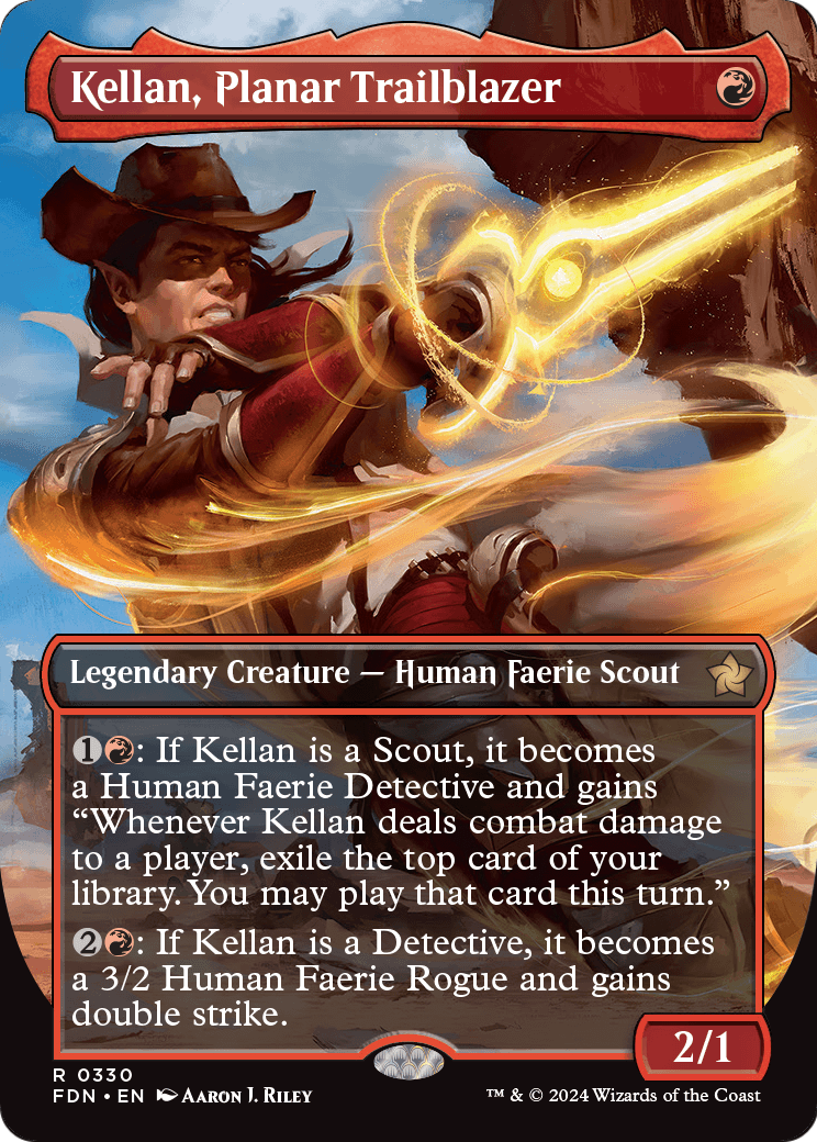 Kellan, Planar Trailblazer (Borderless) (FDN-330) [Foundations]