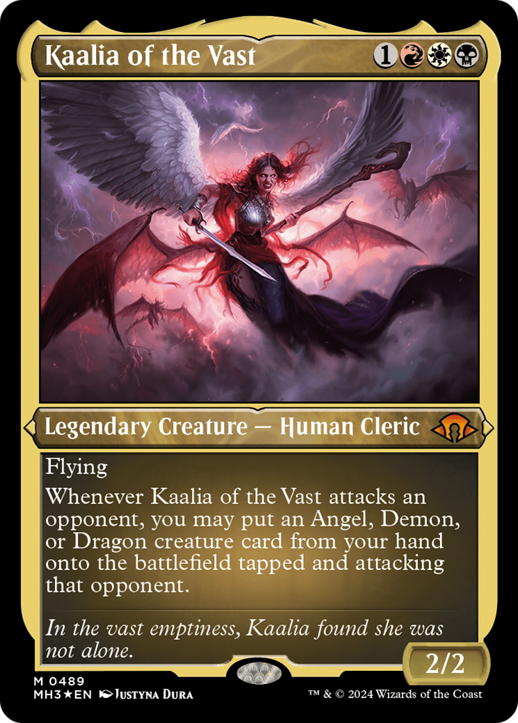 Kaalia of the Vast (MH3-489) [Modern Horizons 3] Etched Foil