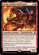 Tesak, Judith's Hellhound (MKC-036) [Murders at Karlov Manor Commander]