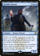 Arcane Savant (CN2-027) [Conspiracy: Take the Crown]: (draft) Foil