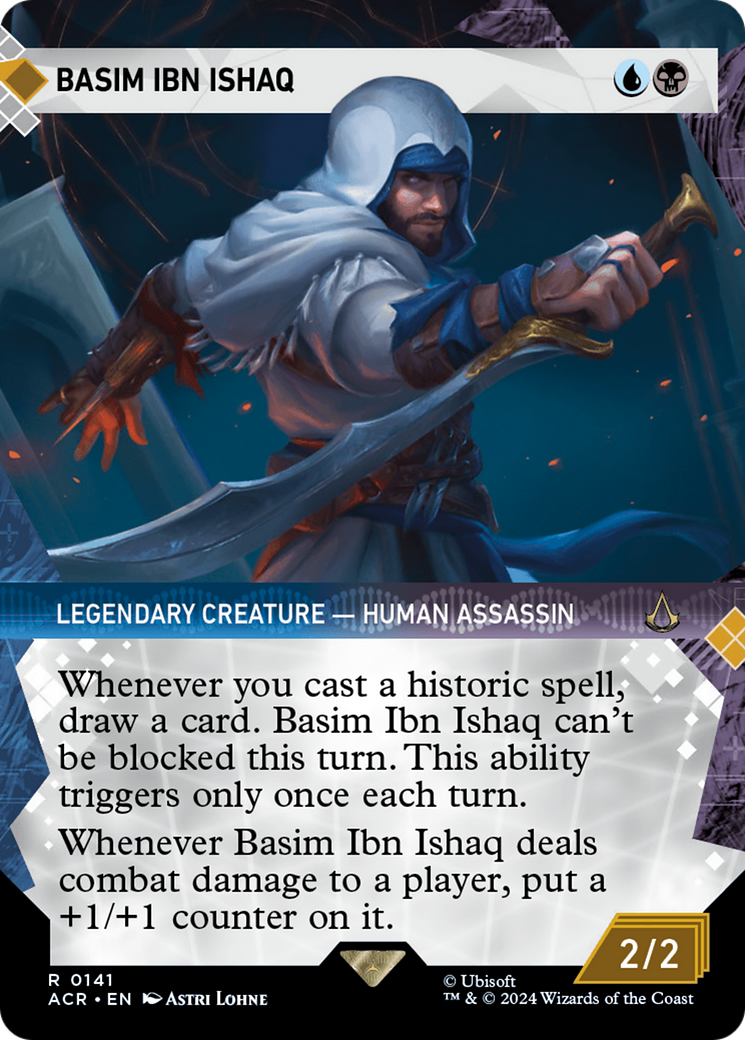 Basim Ibn Ishaq (ACR-141) [Assassin's Creed]: (Showcase) (Borderless)