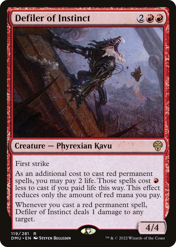 Defiler of Instinct (DMU-119) [Dominaria United]