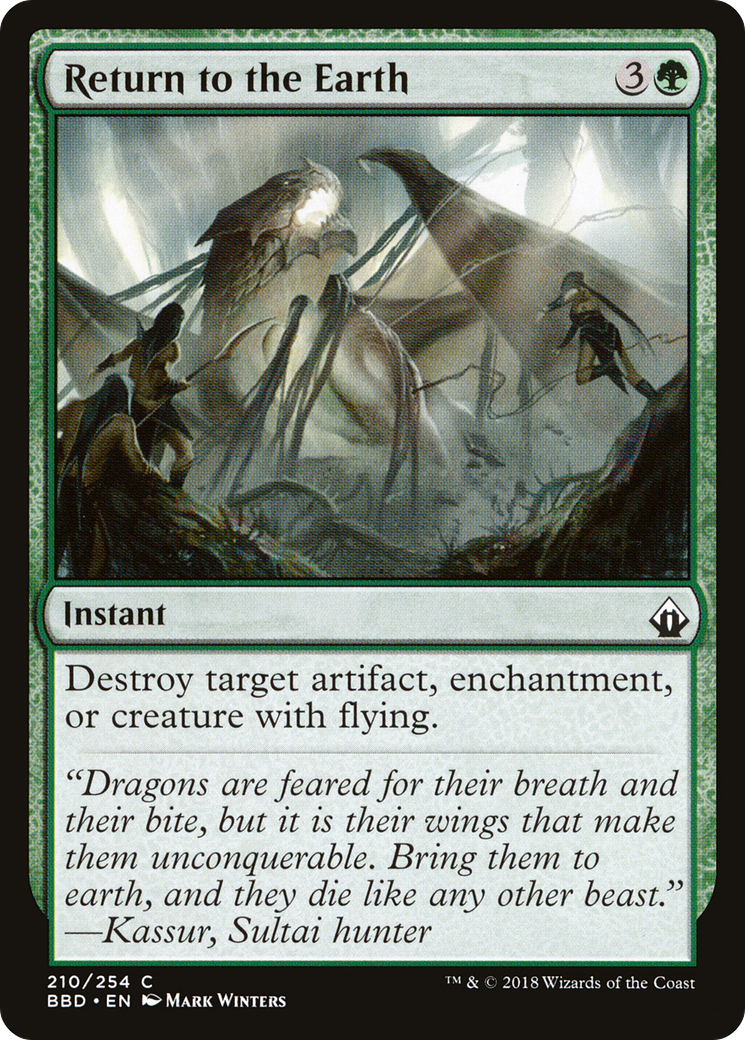 Return to the Earth (BBD-210) [Battlebond]