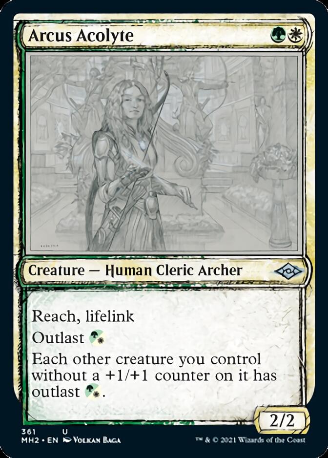 Arcus Acolyte (MH2-361) [Modern Horizons 2]: (Showcase) Foil
