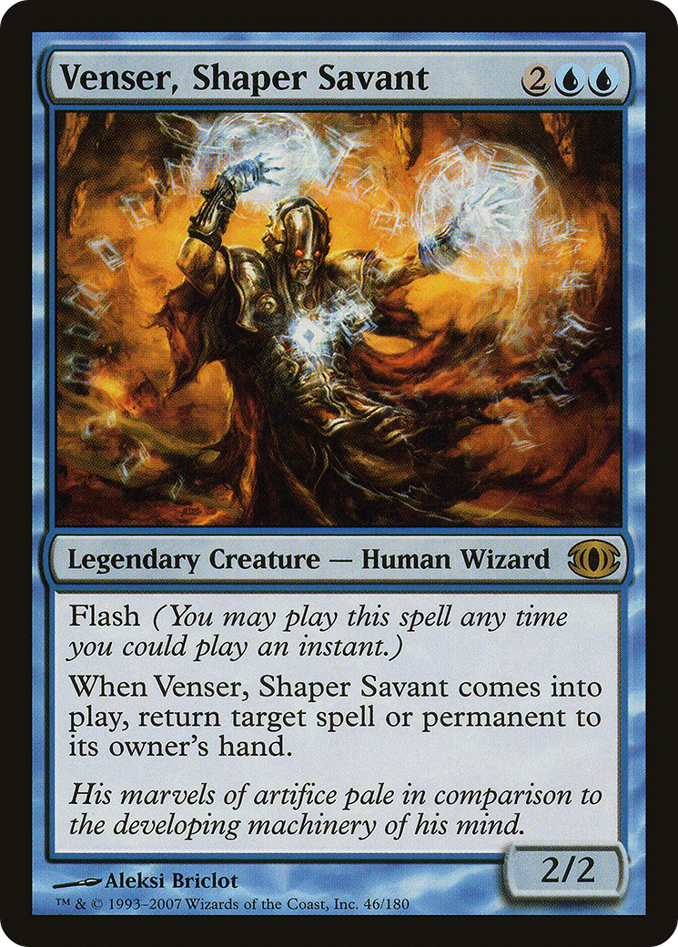 Venser, Shaper Savant (FUT-046) [Future Sight] Foil
