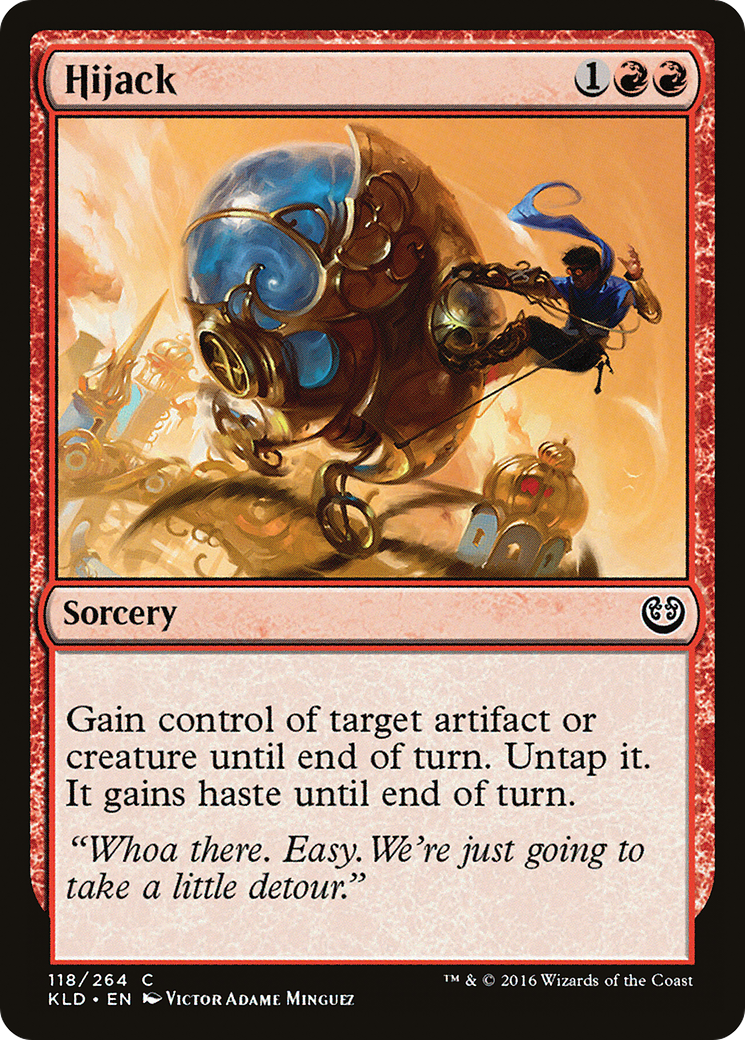 Hijack (KLD-118) [Kaladesh]