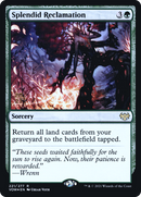 Splendid Reclamation (VOW) (PRE-221) [Innistrad: Crimson Vow Promos] Foil
