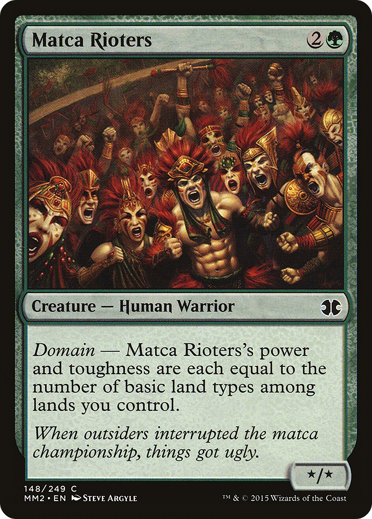 Matca Rioters (MM2-148) [Modern Masters 2015] Foil