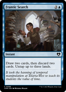 Frantic Search (CMM-096) [Commander Masters]