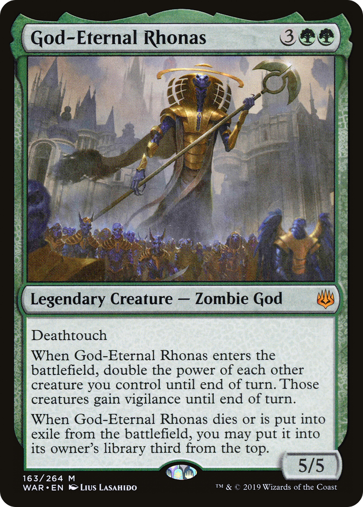God-Eternal Rhonas (WAR-163) [War of the Spark]