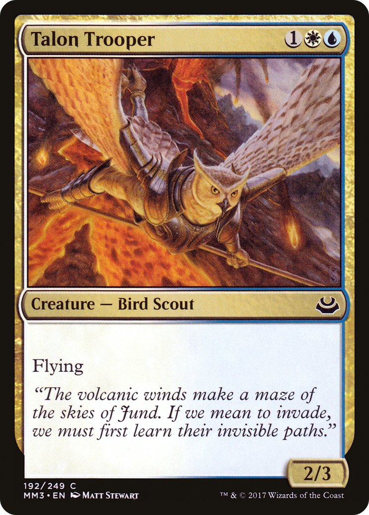Talon Trooper (MM3-192) [Modern Masters 2017]