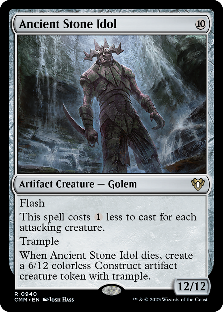 Ancient Stone Idol (CMM-940) [Commander Masters]