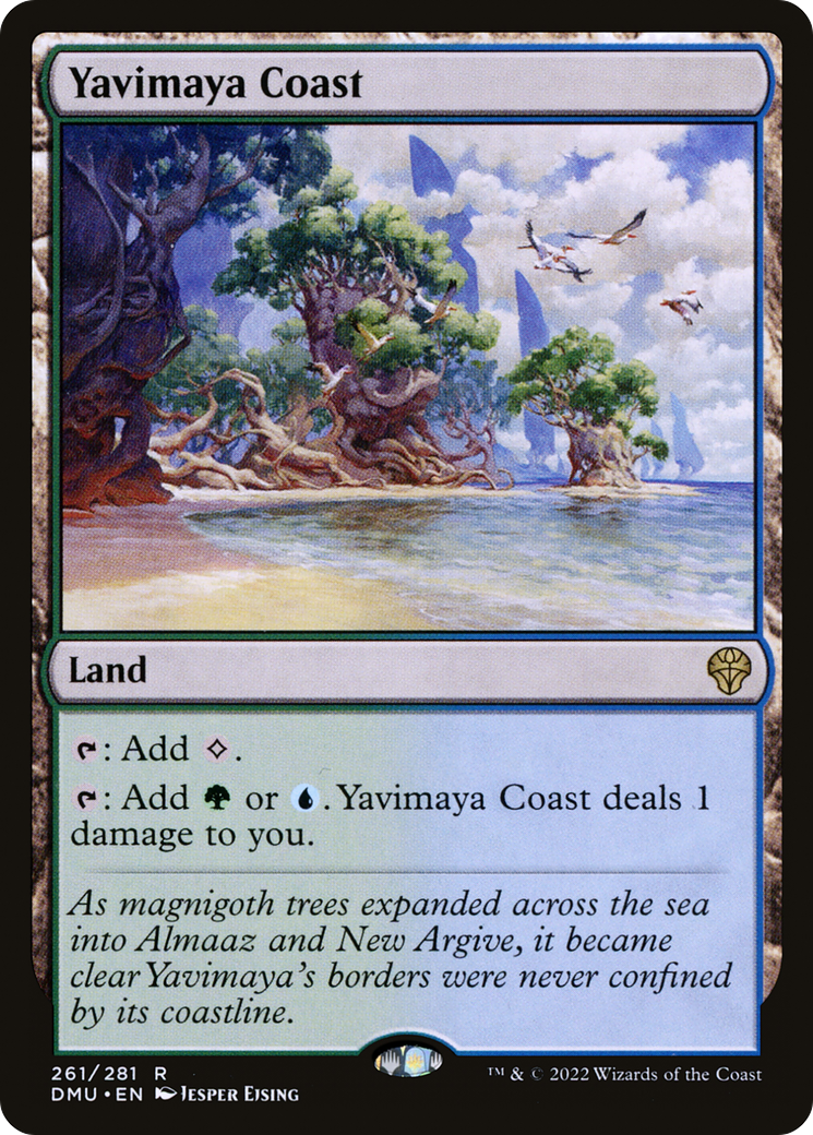Yavimaya Coast (DMU-261) [Dominaria United]