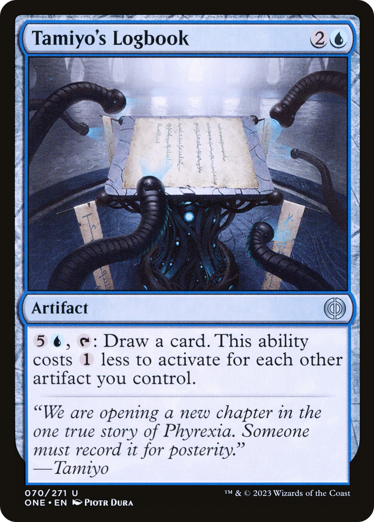 Tamiyo's Logbook (ONE-070) [Phyrexia: All Will Be One]