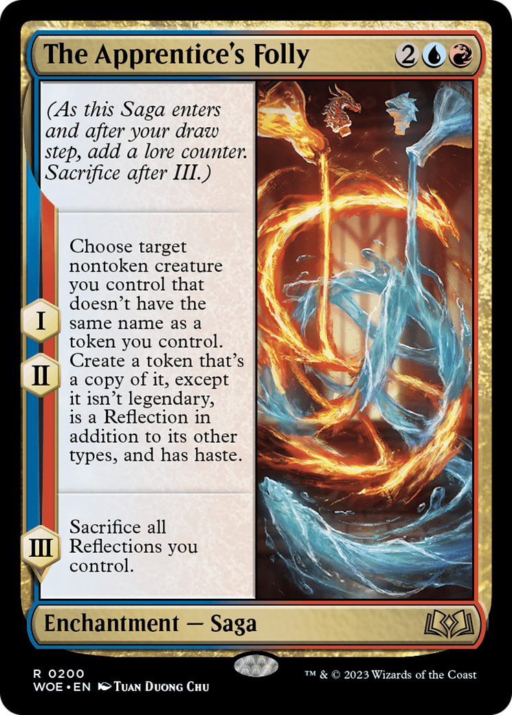 The Apprentice's Folly (WOE-200) [Wilds of Eldraine]