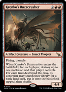Krenko's Buzzcrusher (MKM-136) [Murders at Karlov Manor] Foil