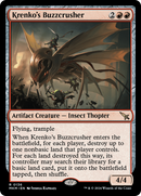Krenko's Buzzcrusher (MKM-136) [Murders at Karlov Manor] Foil