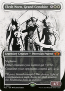 Elesh Norn, Grand Cenobite (MUL-003) [Multiverse Legends]: (Showcase) (Borderless) Foil