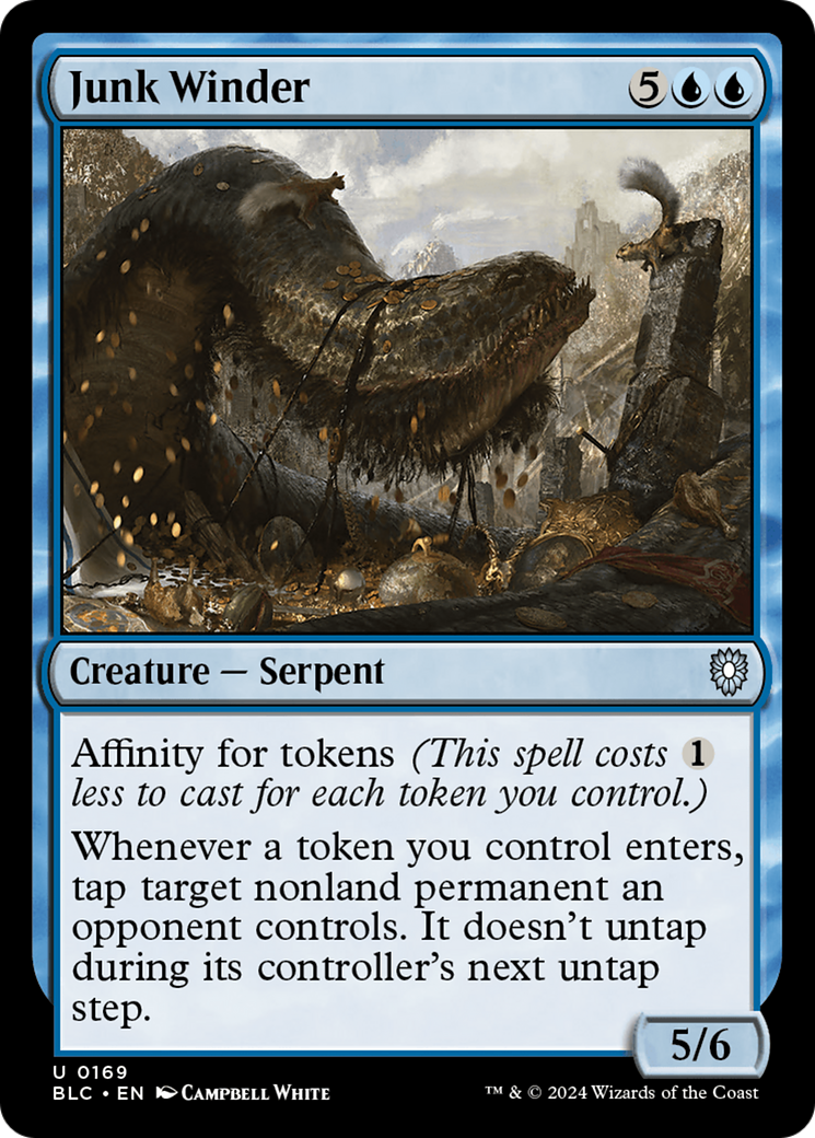 Junk Winder (BLC-169) [Bloomburrow Commander]