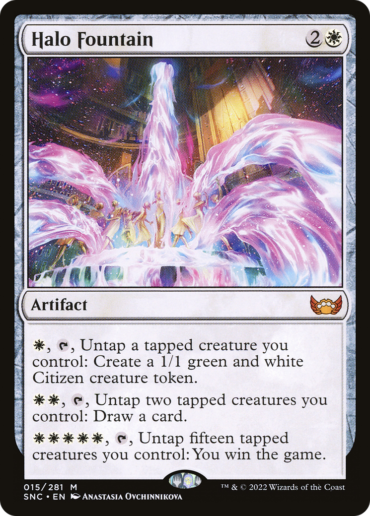Halo Fountain (SNC-015) [Streets of New Capenna]
