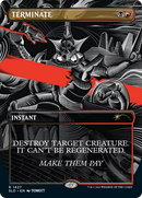 Terminate (SLD-1427) [Secret Lair Drop] (Borderless)