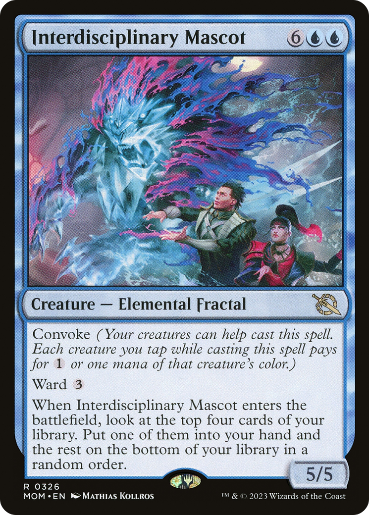 Interdisciplinary Mascot (MOM-326) [March of the Machine]
