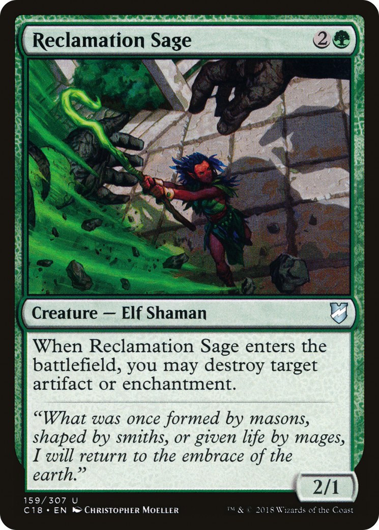 Reclamation Sage (C18-159) [Commander 2018]