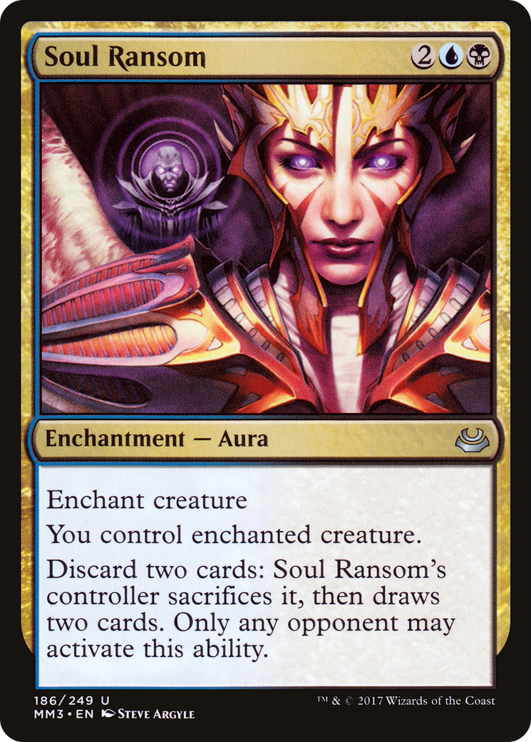 Soul Ransom (MM3-186) [Modern Masters 2017]