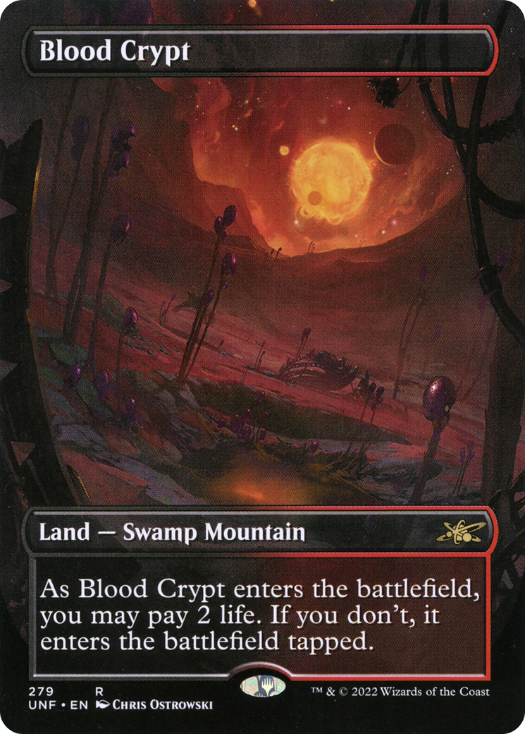 Blood Crypt (UNF-279) [Unfinity] (Borderless)
