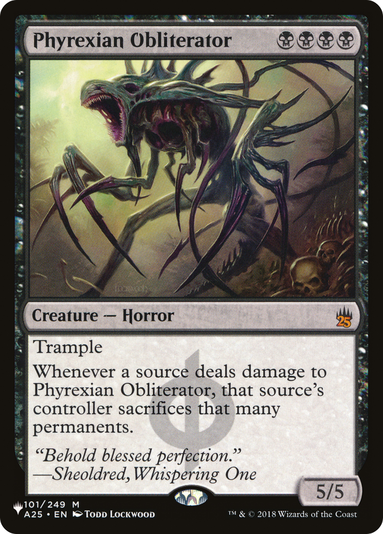 Phyrexian Obliterator (LIST-A25-101) [The List]