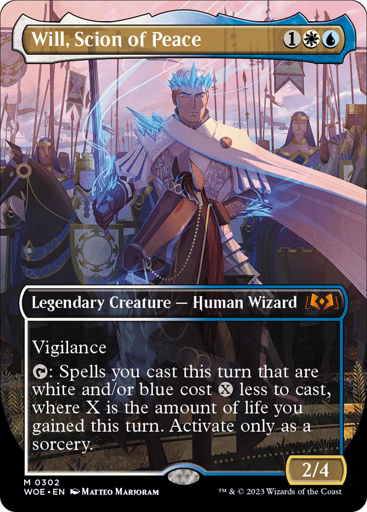 Will, Scion of Peace (WOE-302) [Wilds of Eldraine] (Borderless)