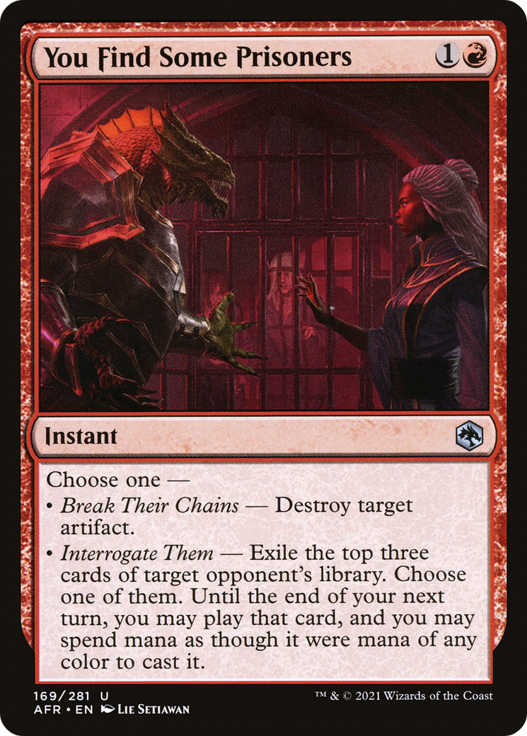 You Find Some Prisoners (AFR-169) [Adventures in the Forgotten Realms] Foil