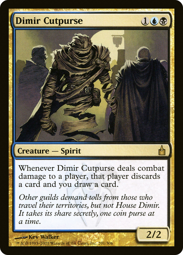 Dimir Cutpurse (RAV-201) [Ravnica: City of Guilds] Foil