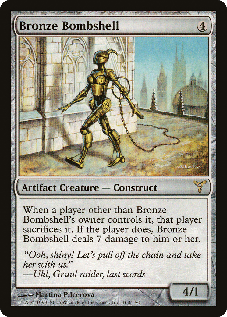 Bronze Bombshell (DIS-160) [Dissension]
