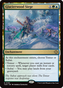 Glacierwood Siege (TDM-189) [Tarkir: Dragonstorm]: (enchantment) Foil