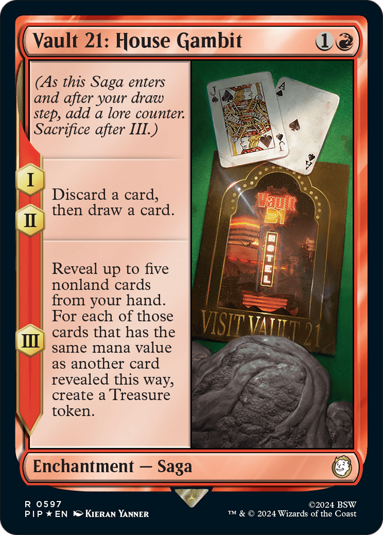 Vault 21: House Gambit (PIP-597) [Fallout] Foil