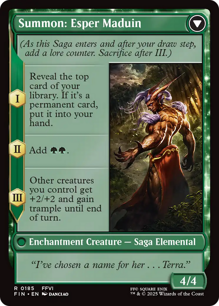 Esper Origins (FIN-185) [FINAL FANTASY] Foil