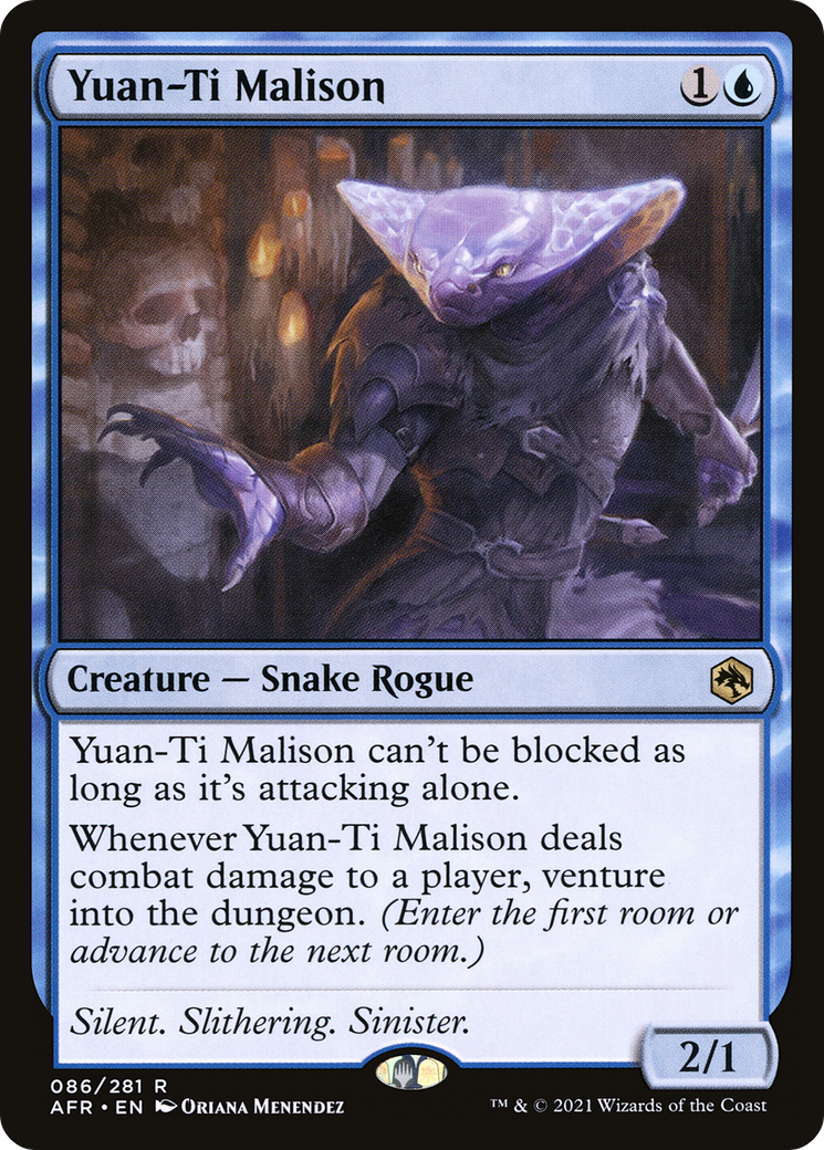 Yuan-Ti Malison (AFR-086) [Adventures in the Forgotten Realms] Foil