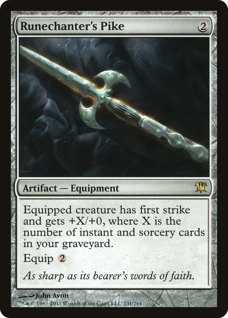 Runechanter's Pike (ISD-231) [Innistrad] Foil
