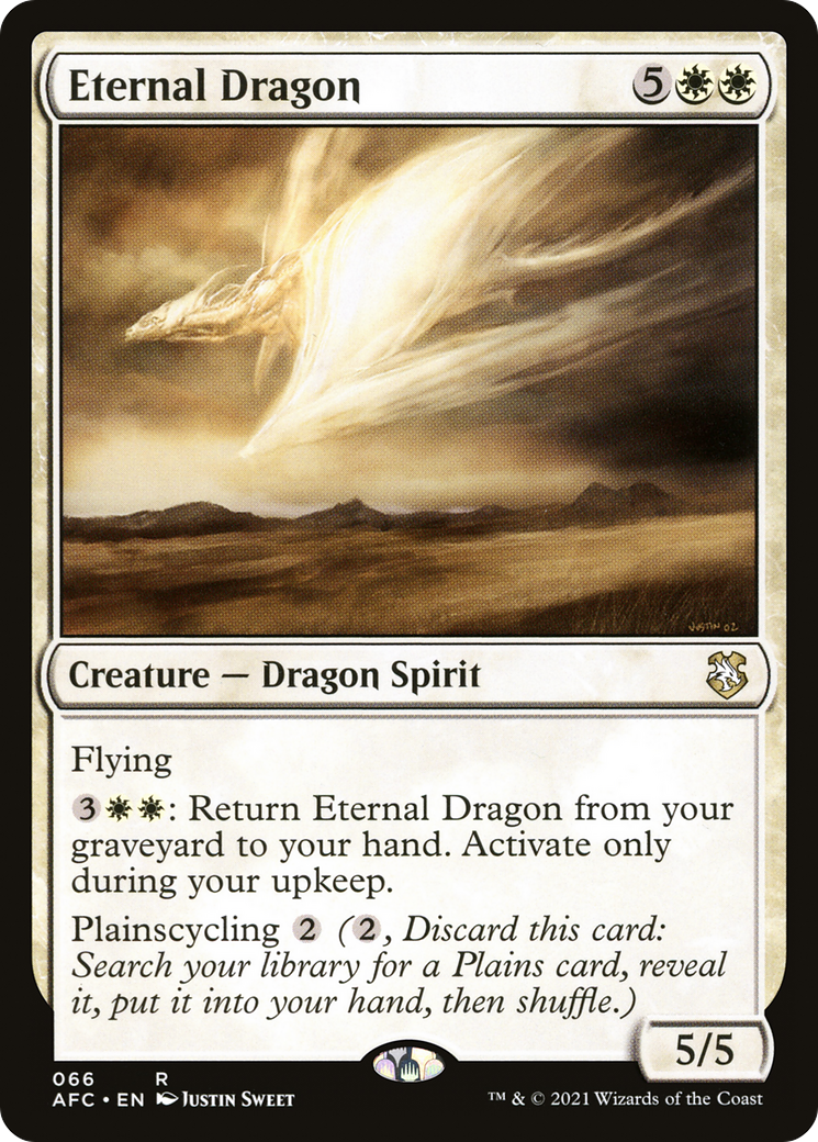 Eternal Dragon (AFC-066) [Forgotten Realms Commander]