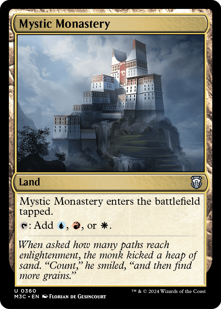 Mystic Monastery (M3C-360) [Modern Horizons 3 Commander]